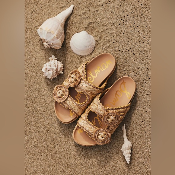 Reina Slide Sandals NWOT - Picture 2 of 9